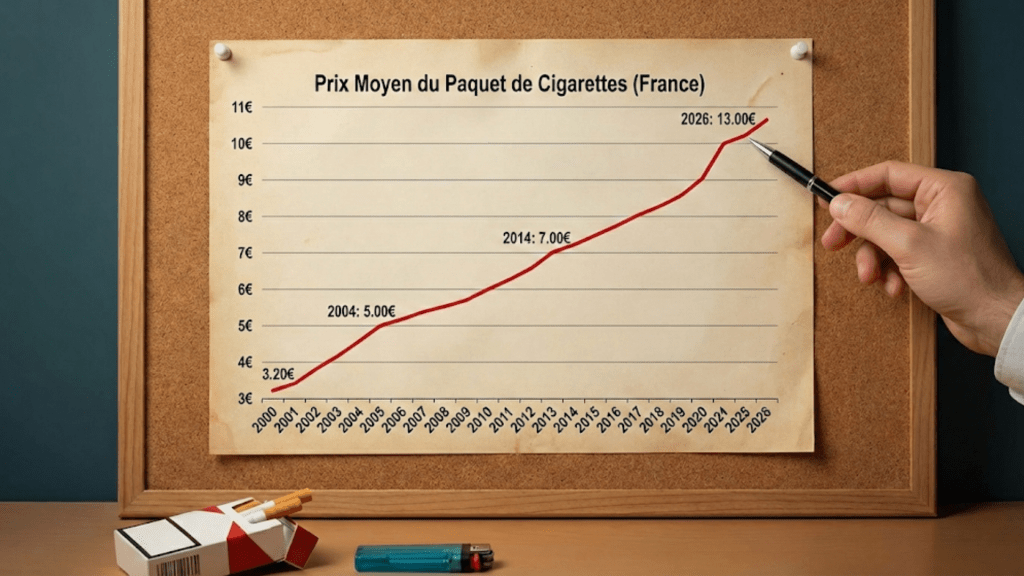 Prix cigarette 2026